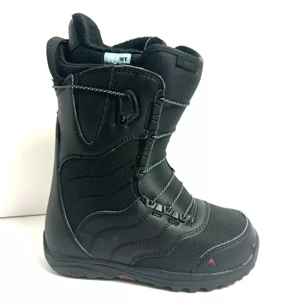 Burton Women's Mint Snowboard Boots Black, Size 4 M